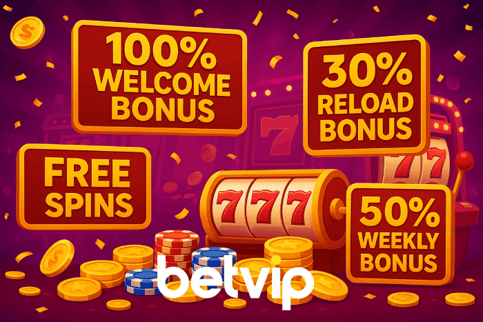 Bônus de cassino móvel BETVIP com apostas online