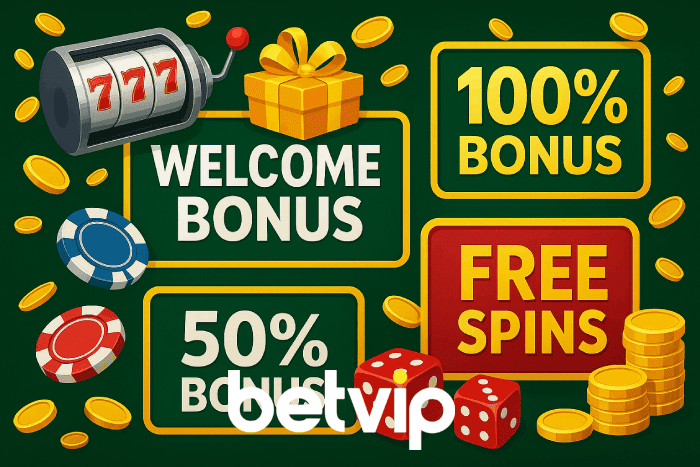 Baú de bônus Cassino BETVIP prêmios e recompensas