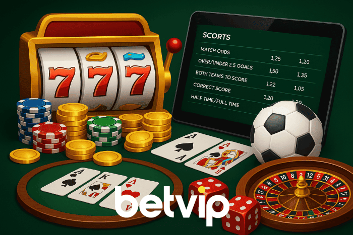 Jogos clássicos de cassino BETVIP