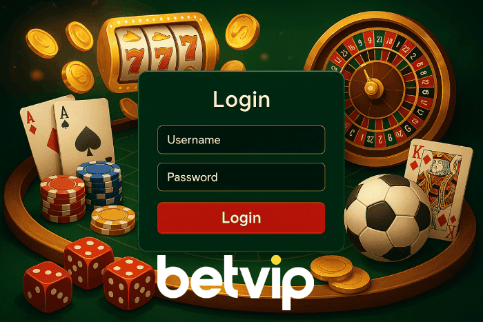 Login Cassino BETVIP apostas seguras online