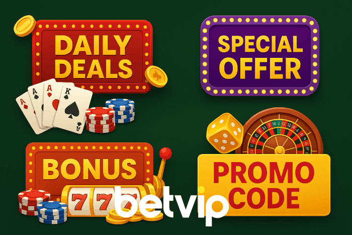 Bônus e recompensas exclusivas do Cassino BETVIP